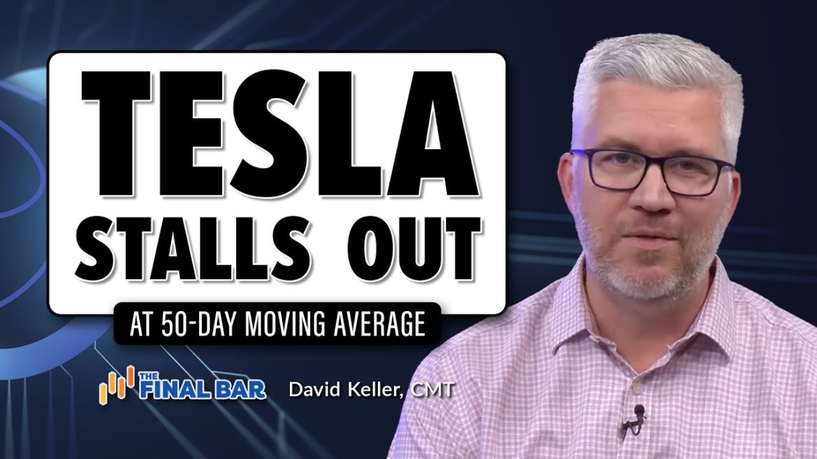 Typical Tesla STALLS Out at 50-Day Moving Average