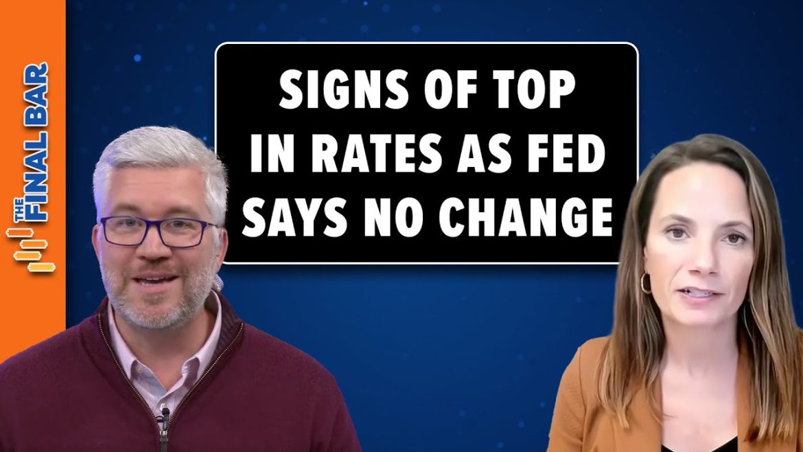 Signs of Top in Rates As Fed Says NO CHANGE