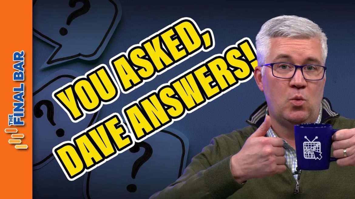 Your Questions, Answered! Price Gaps, Bull Flags, Inverse Patterns, and MORE