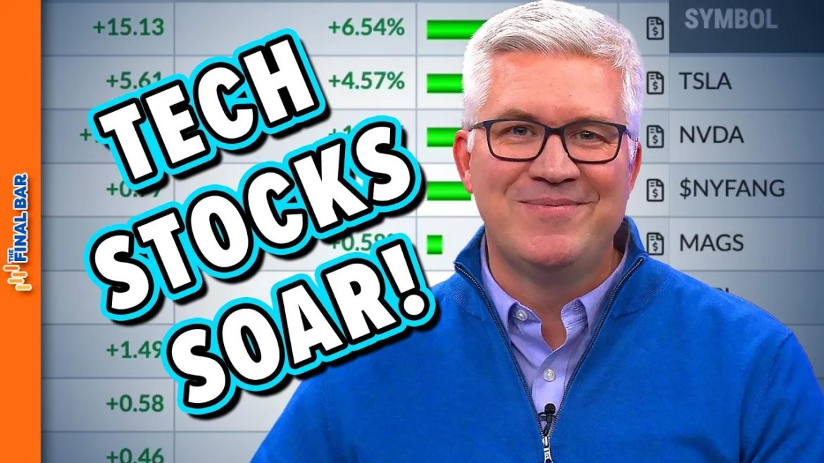 Technology Shares SOAR to New All-Time Highs