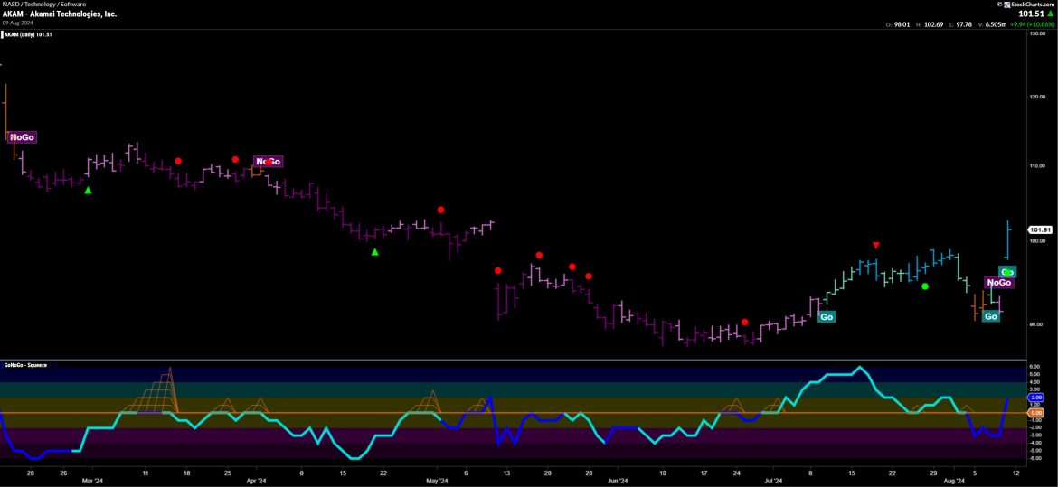 Top 5 Stocks in “Go” Trends | Fri Aug 9, 2024